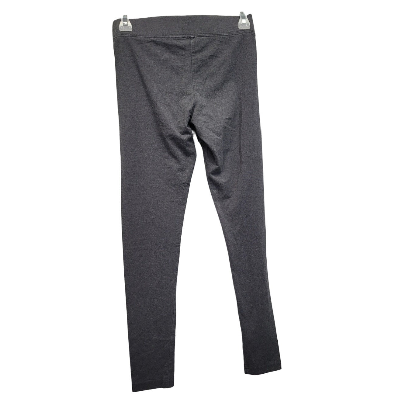 Aeropostale Womens Medium Gray Cotton Blend Stretch Waist Leggings