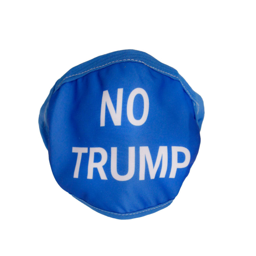 Fashion Face Mask Blue NO TRUMP Statement Accessory