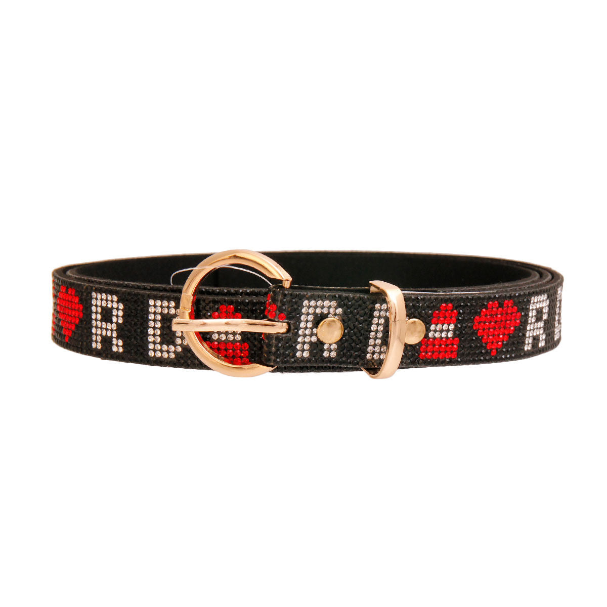 Statement Black Rhinestone Belt Stylish Bespoke Inspired Accessory