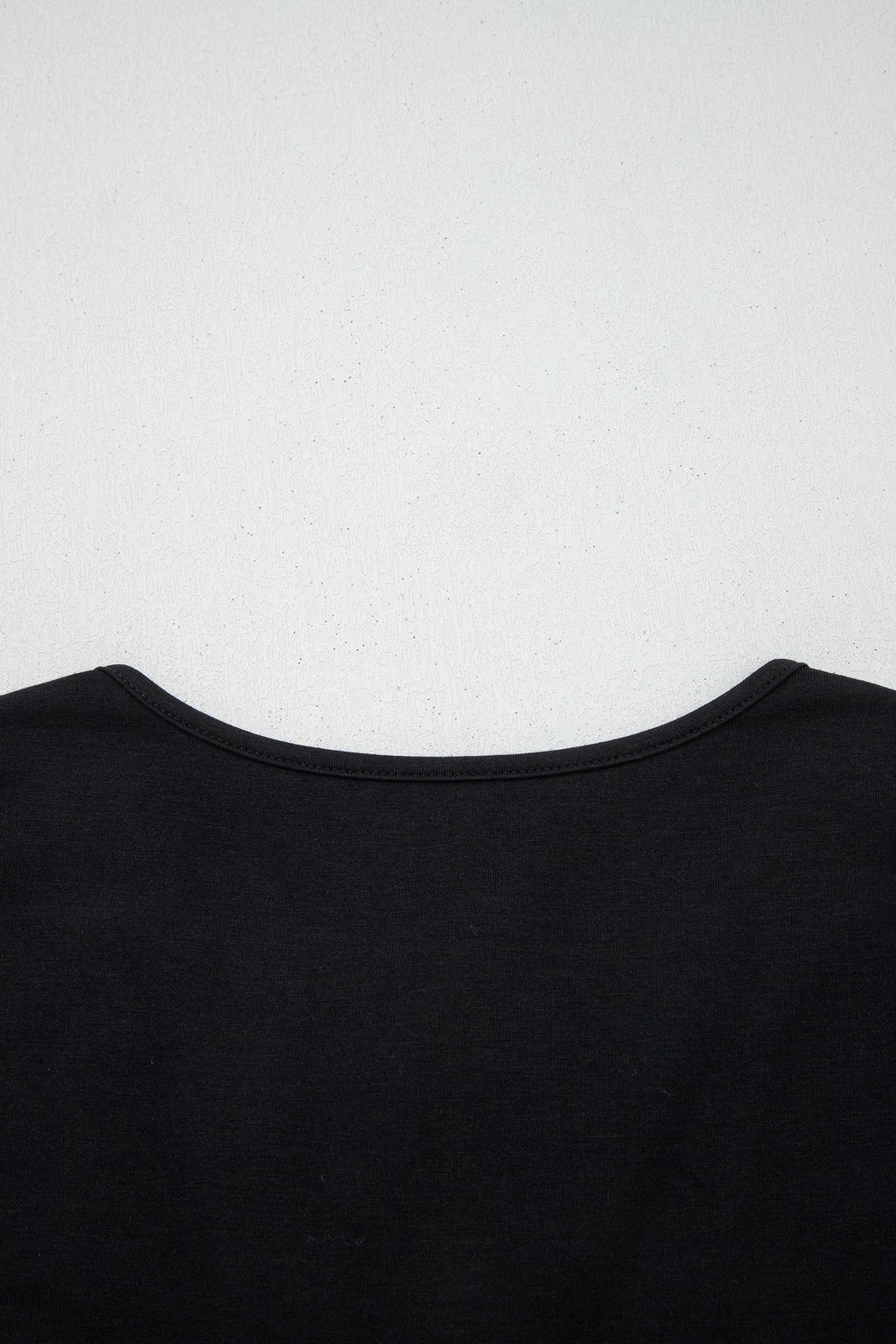Black Plus Size Solid Color Bow Tie Peplum Tank Top