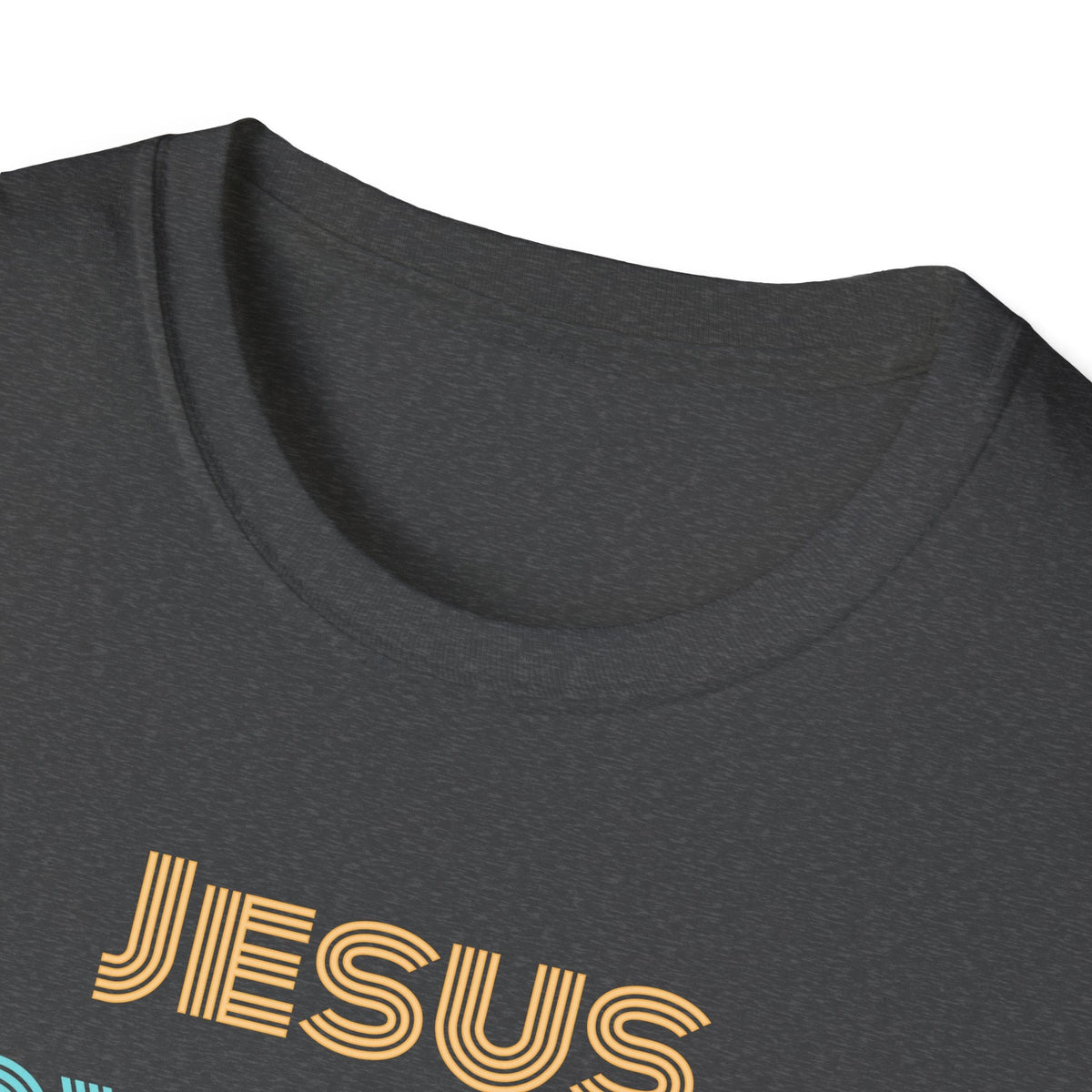 Unisex "Jesus Loves this Hot Mess" Christian Cotton Softstyle T-Shirt