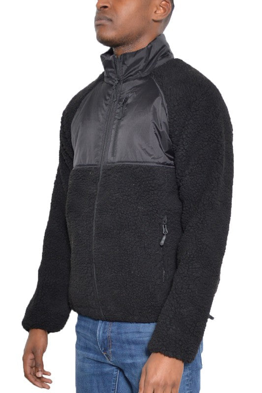Full Sherpa Fleece Jacket