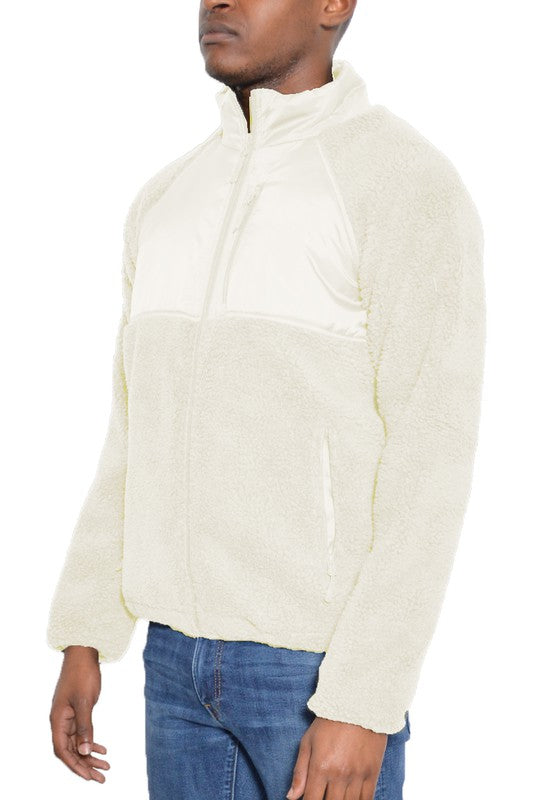 Full Sherpa Fleece Jacket