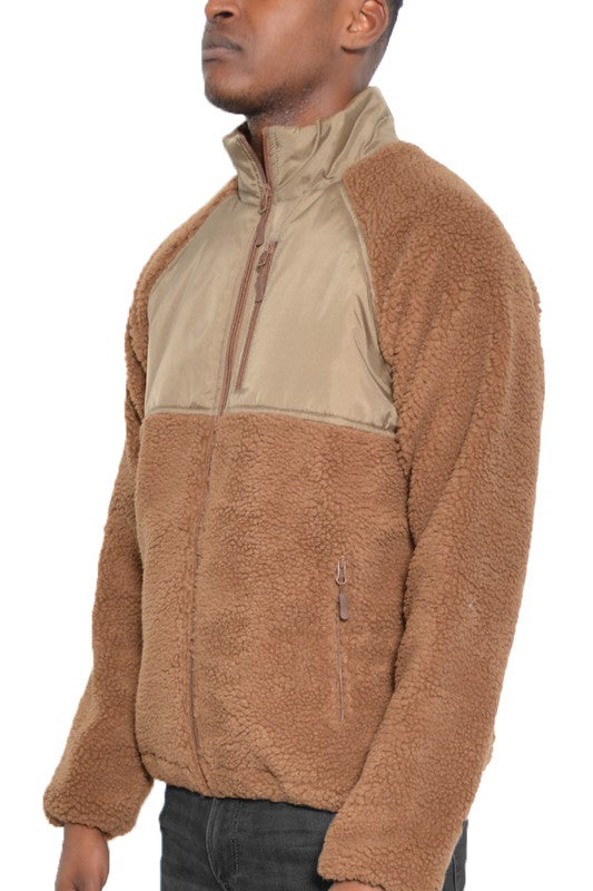 Full Sherpa Fleece Jacket