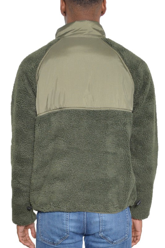 Full Sherpa Fleece Jacket