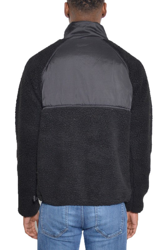 Full Sherpa Fleece Jacket