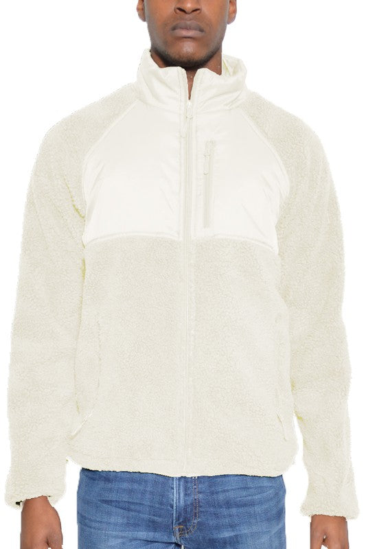 Full Sherpa Fleece Jacket