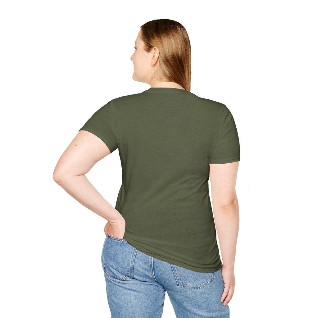 Unisex "Jesus Loves this Hot Mess" Christian Cotton Softstyle T-Shirt