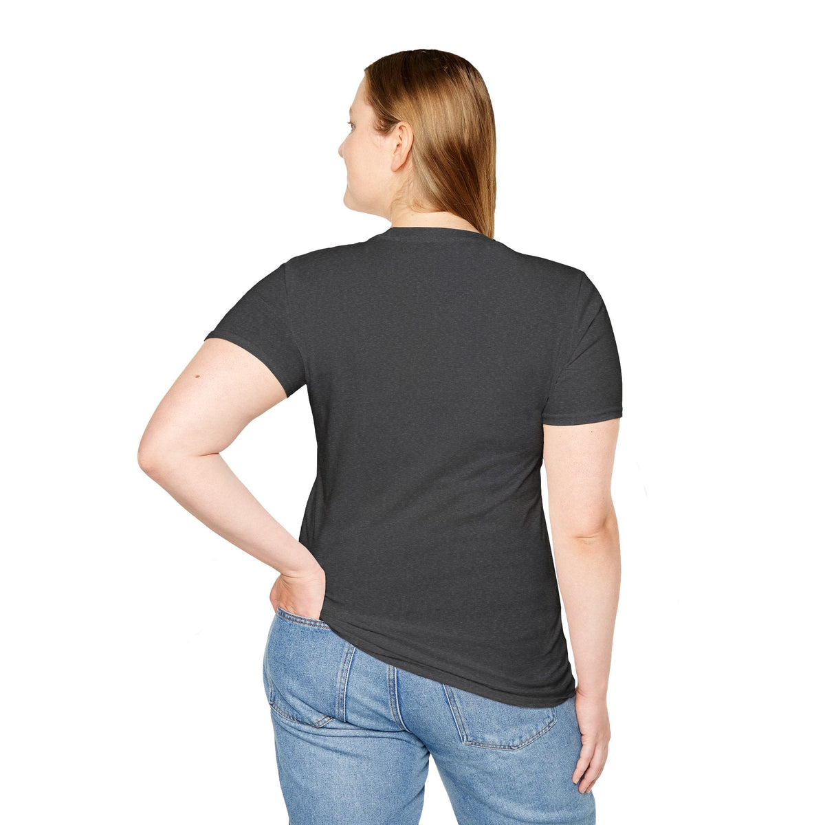 Unisex "Jesus Loves this Hot Mess" Christian Cotton Softstyle T-Shirt