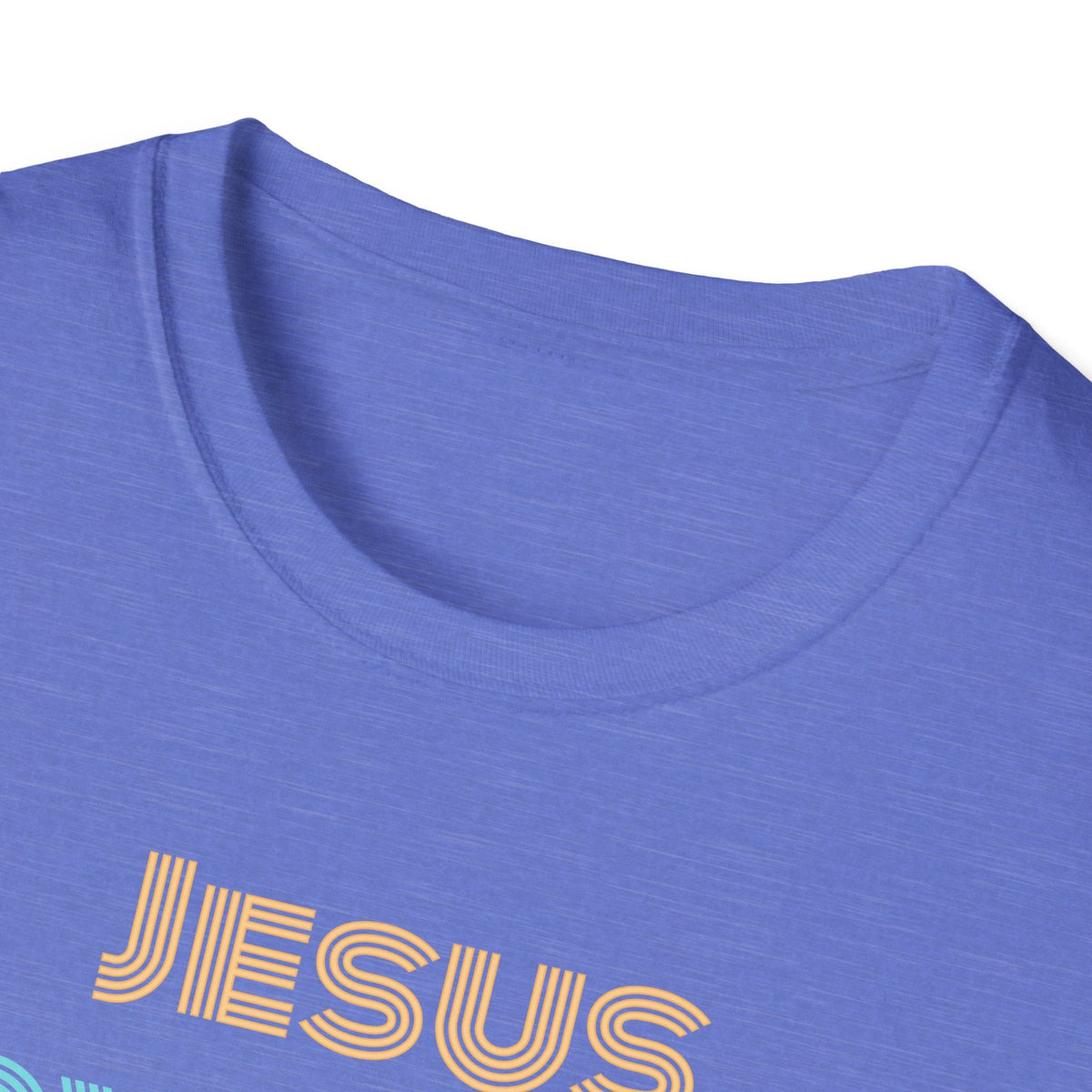 Unisex "Jesus Loves this Hot Mess" Christian Cotton Softstyle T-Shirt
