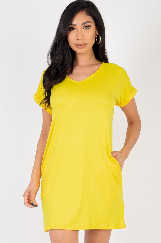 Mini T Shirt Dress