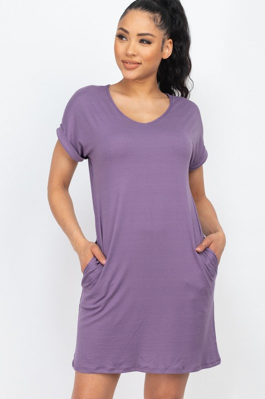 Mini T Shirt Dress