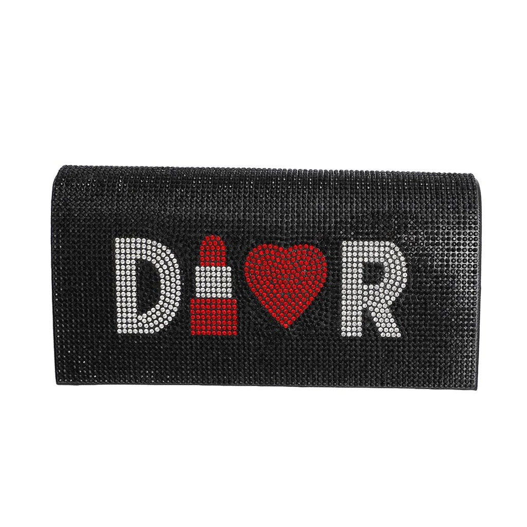 Fashion Handbag Heart Flap Clutch Lipstick Love Trendy Chic Accessory
