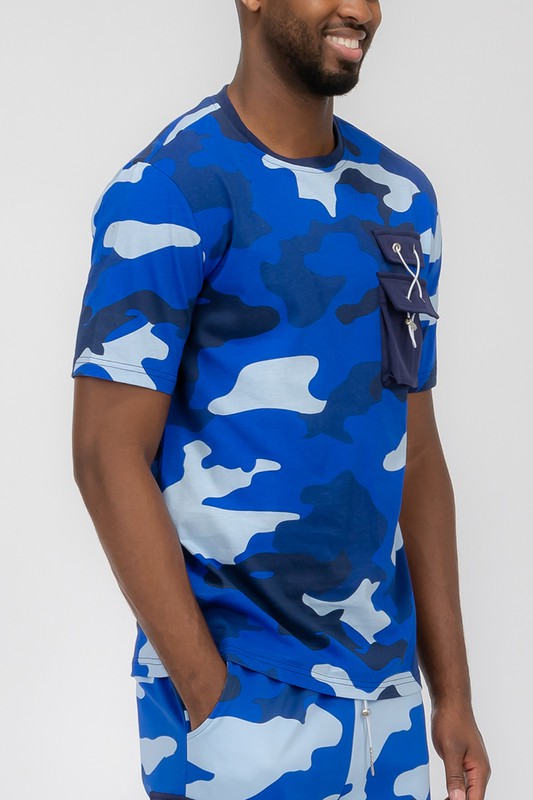 Full Camo Short Sleeve Shirt