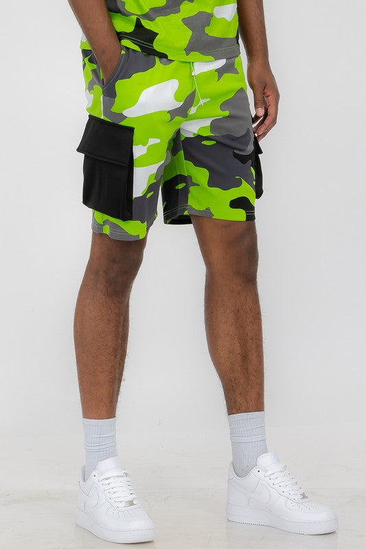 Camo Sweat Shorts