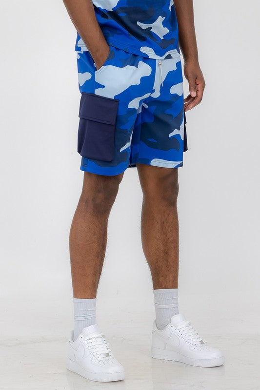 Camo Sweat Shorts