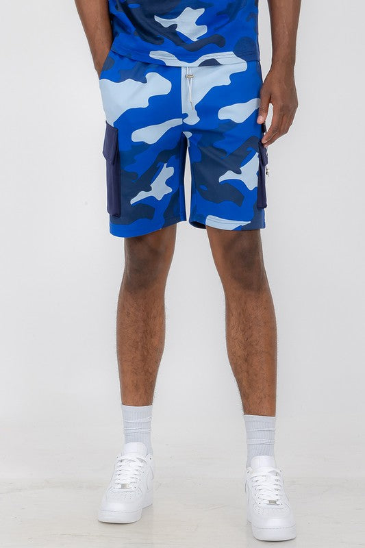 Camo Sweat Shorts