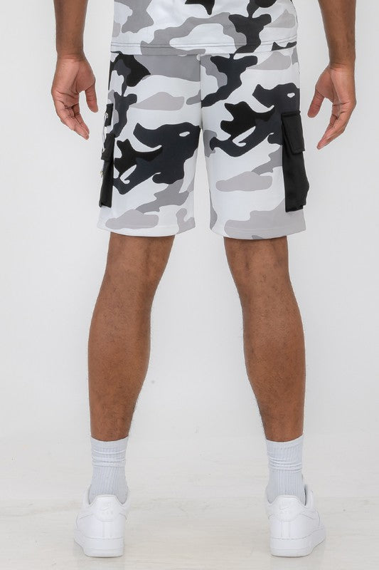 Camo Sweat Shorts