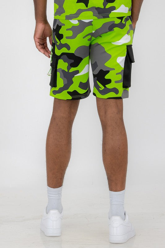 Camo Sweat Shorts