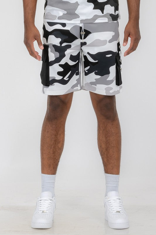 Camo Sweat Shorts