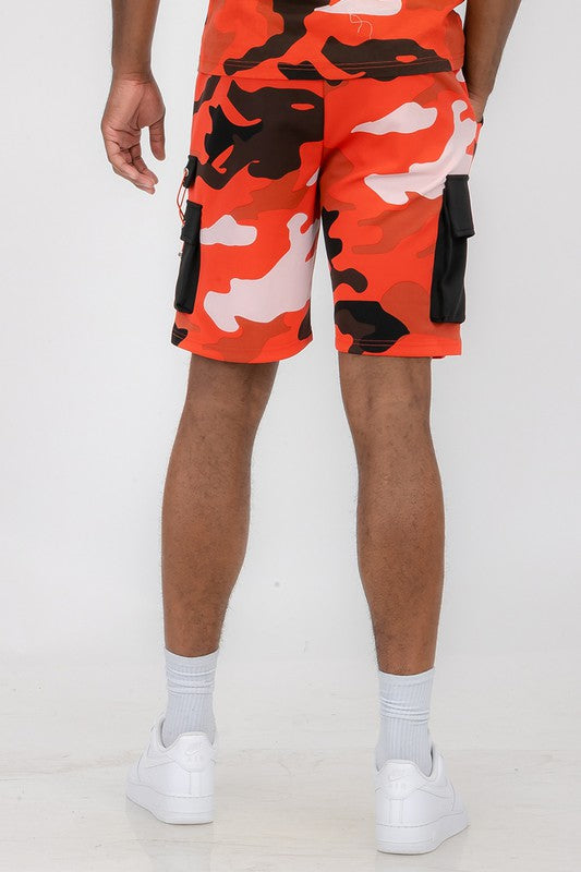 Camo Sweat Shorts
