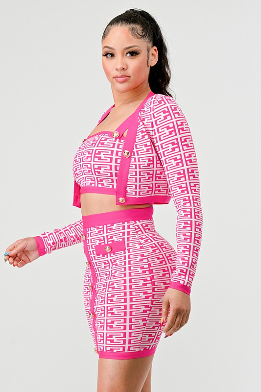 Pampered in Pink 3 Piece Set