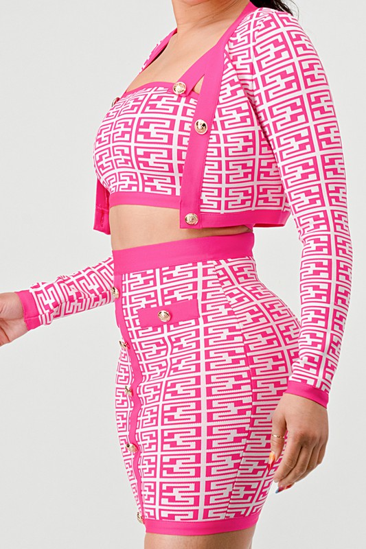 Pampered in Pink 3 Piece Set