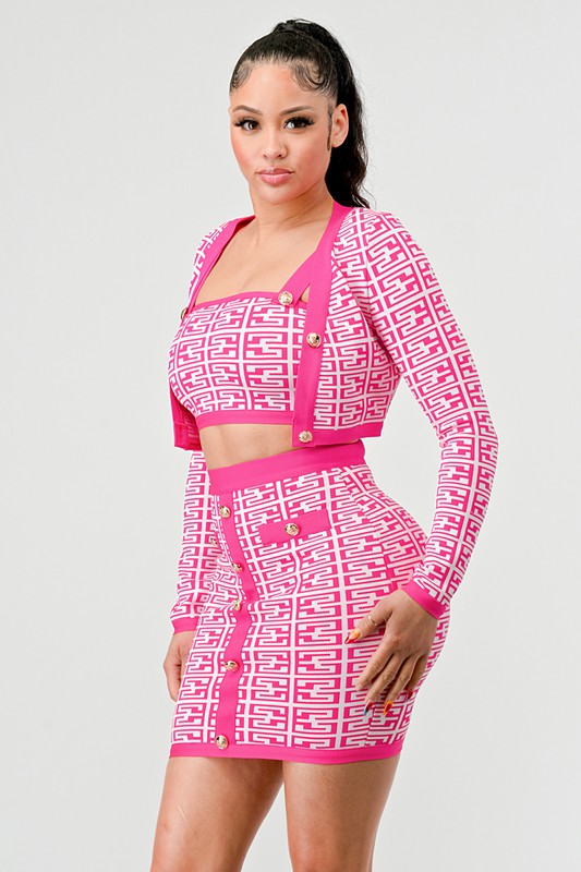 Pampered in Pink 3 Piece Set