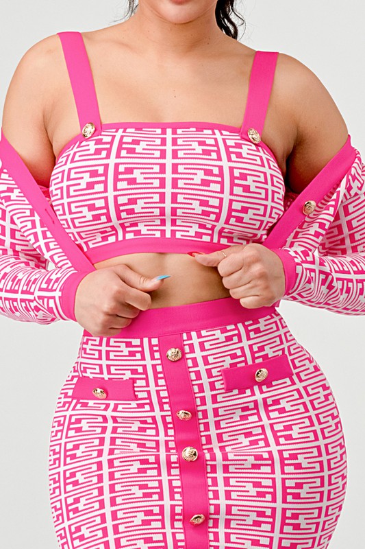 Pampered in Pink 3 Piece Set
