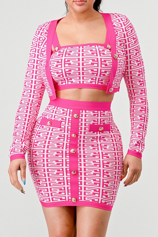 Pampered in Pink 3 Piece Set