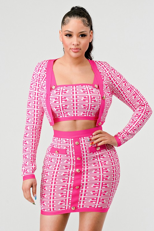 Pampered in Pink 3 Piece Set
