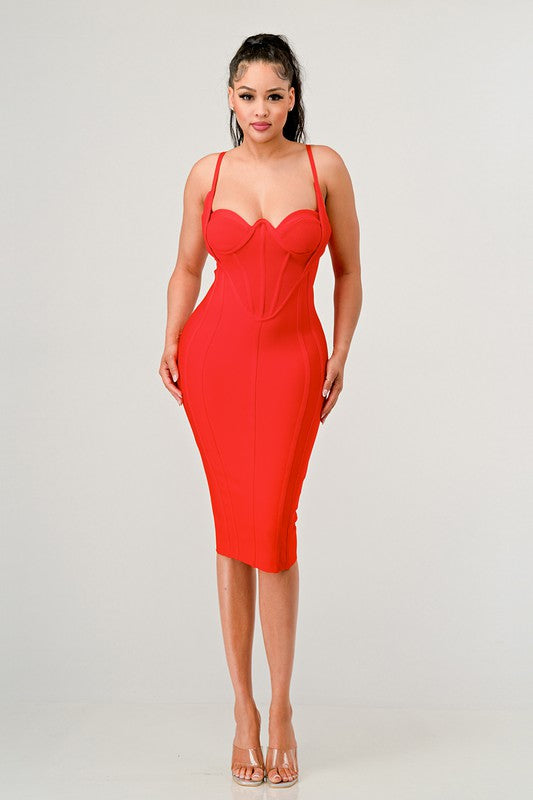 Corset Bandage Dress