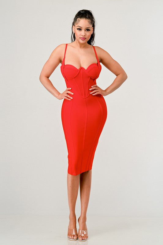Corset Bandage Dress