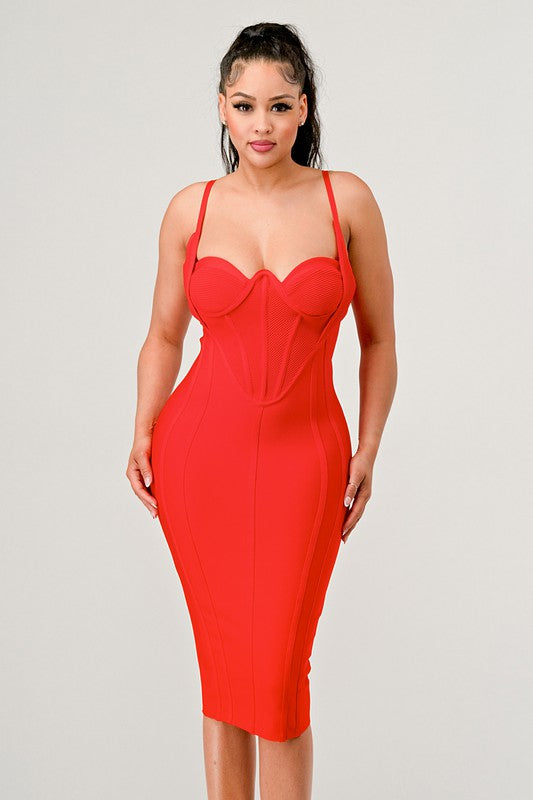 Corset Bandage Dress