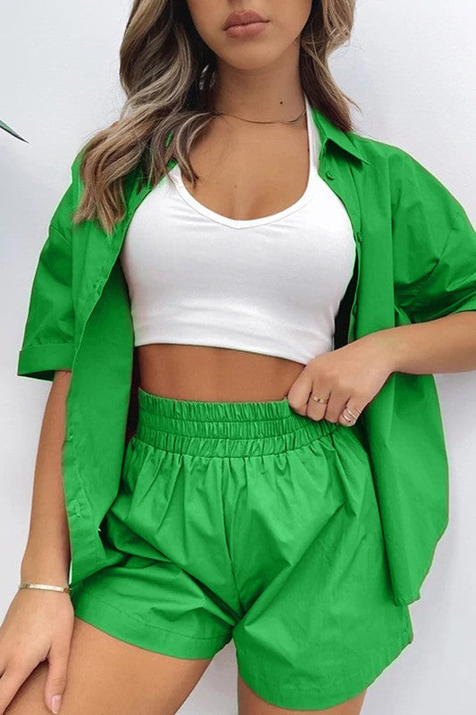 Casual Shorts Set