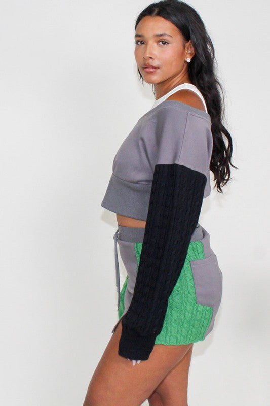 Two-Faced Skirt Set