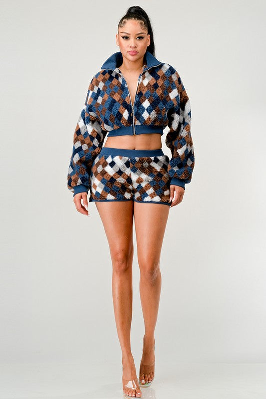 Checker Print Set