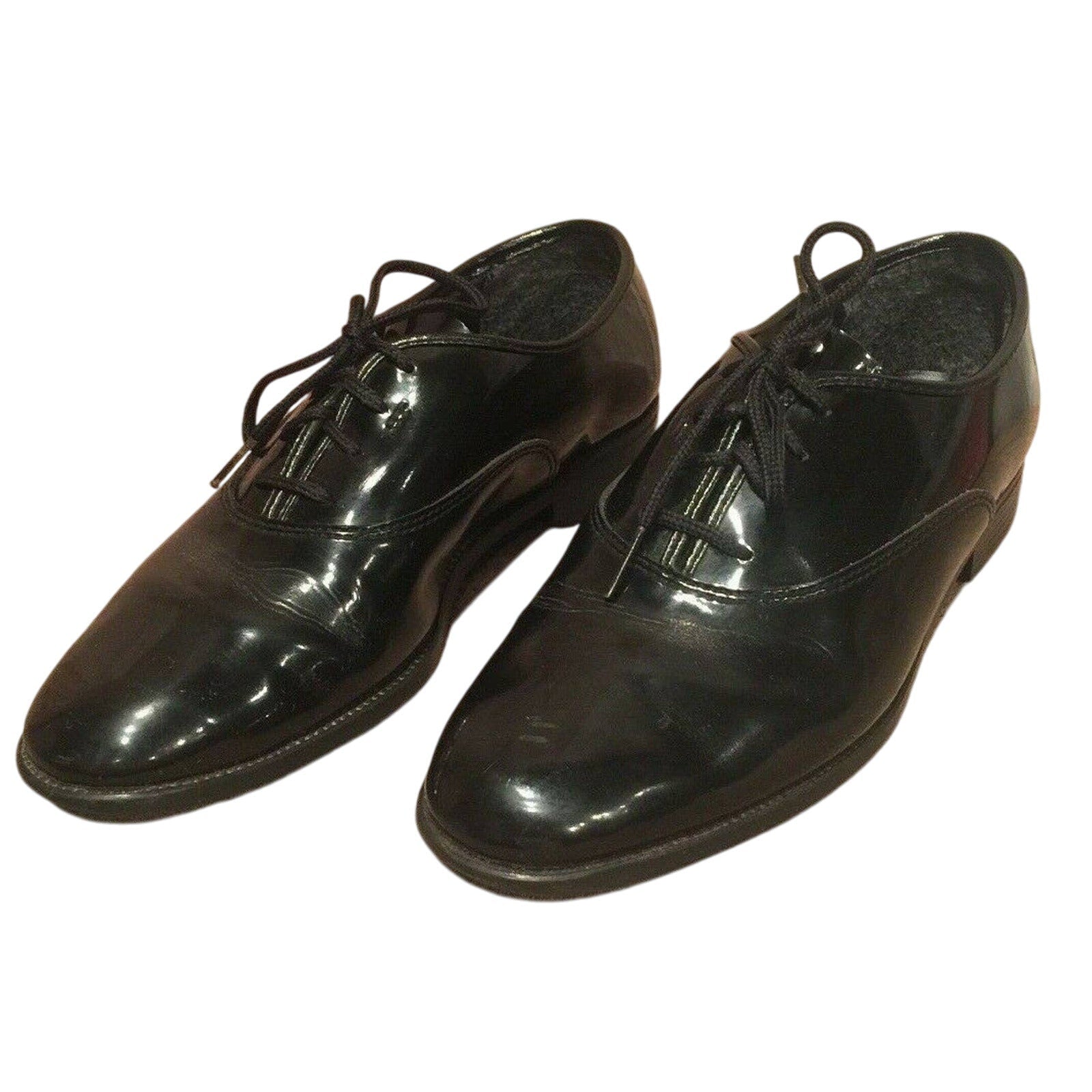 Barclay 13M Mens Black Oxford Lace Up Formal Wedding Costume Prom Dress Shoes