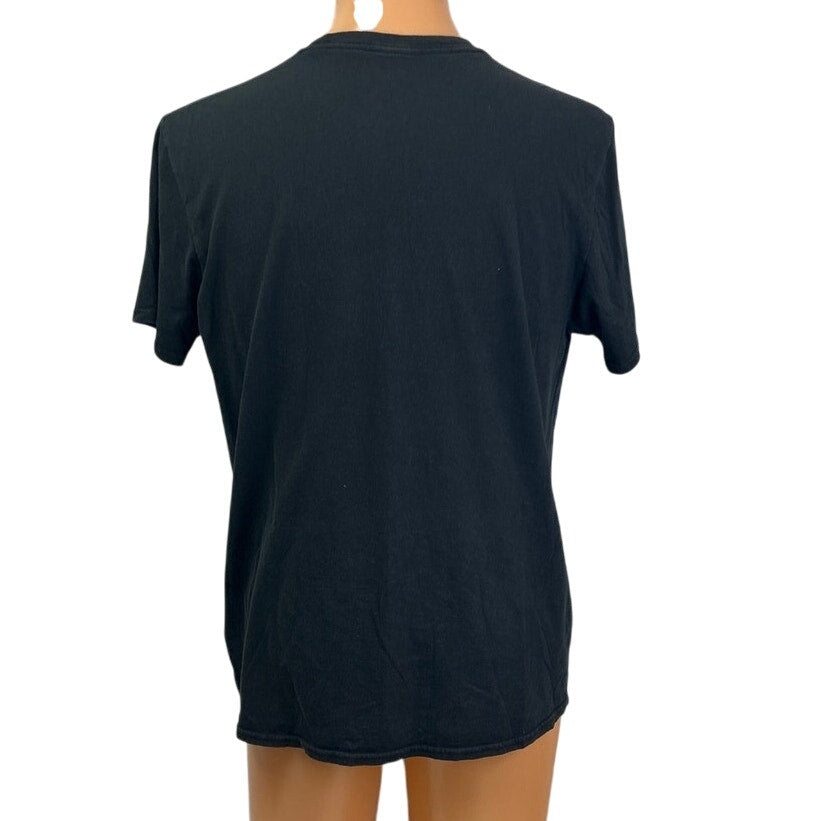 Fortnite Mens Large Black Loot Llama Cactus 100% Cotton Short Sleeve Tee Shirt