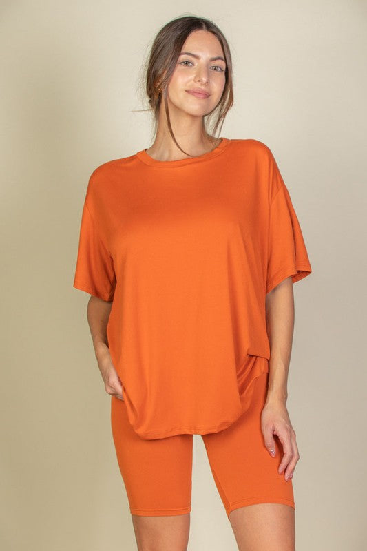 Loose Oversized Biker Set