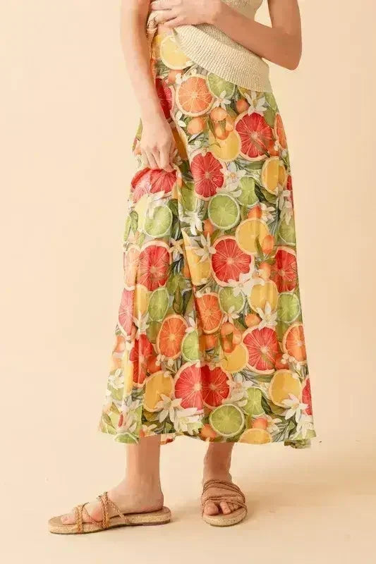 Bradyn Print Skirt