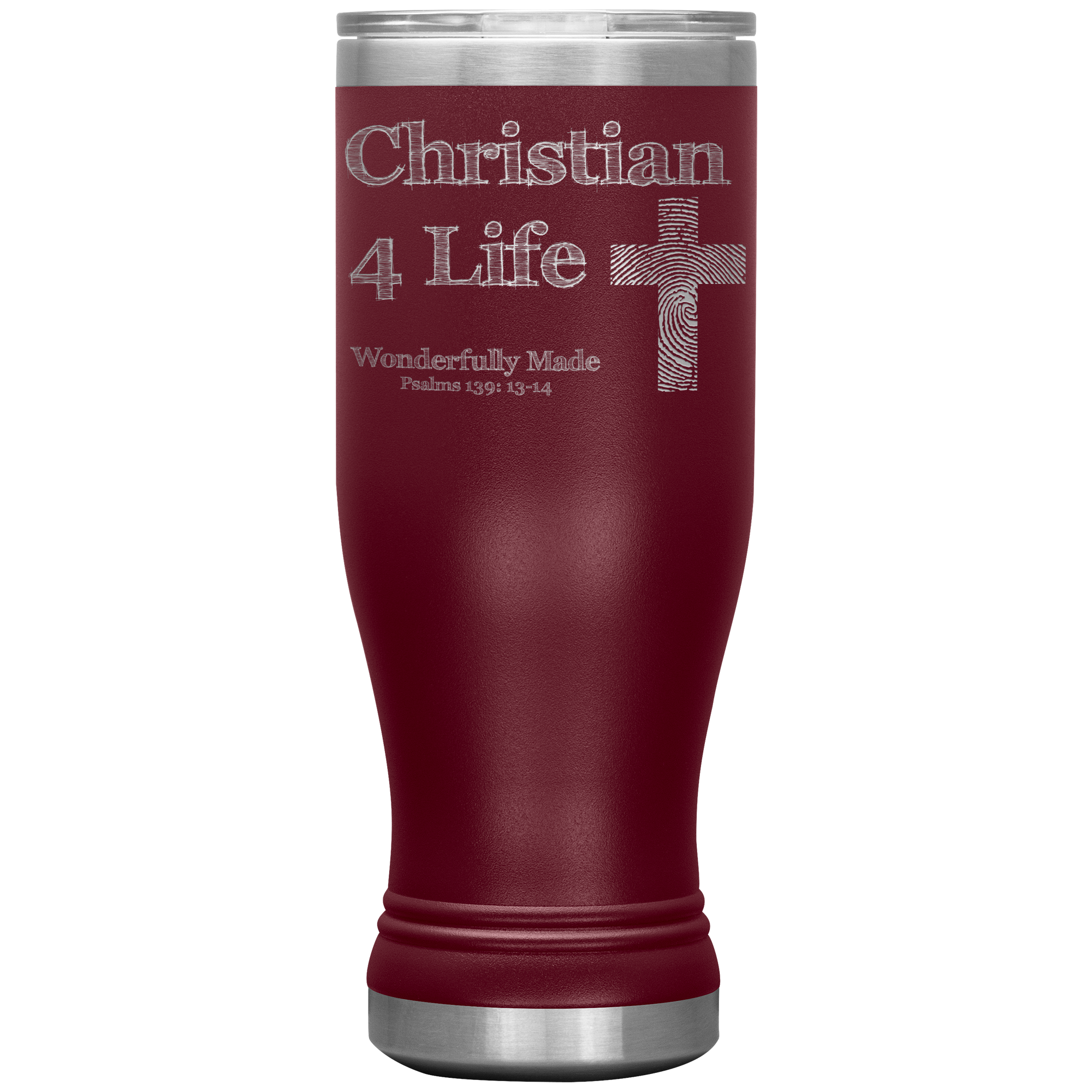 20oz BOHO Insulated Tumbler, Christian4Life