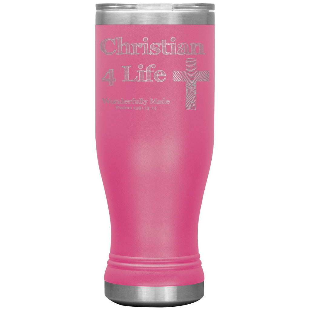20oz BOHO Insulated Tumbler, Christian4Life