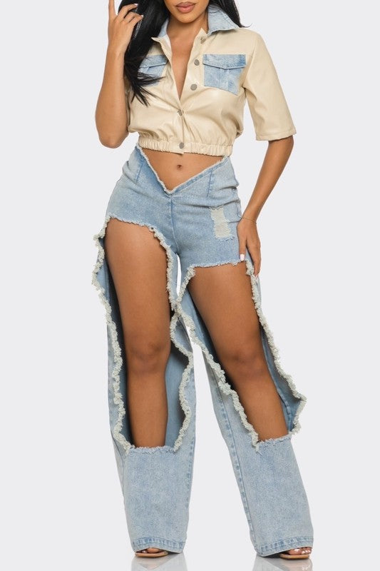 Reinvented Classic Two-Piece Denim