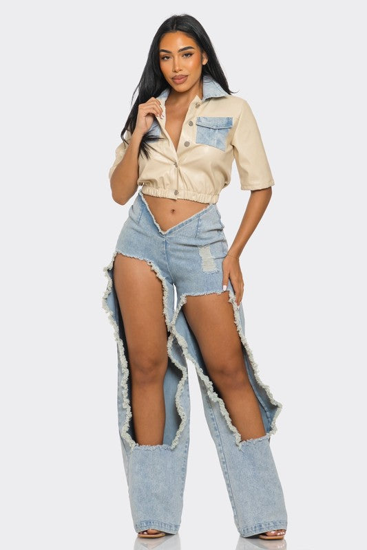 Reinvented Classic Two-Piece Denim