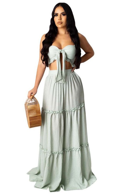 Photo Ready Maxi Skirt Set