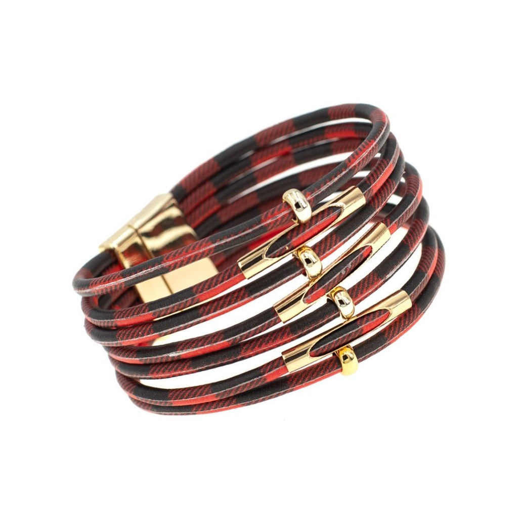 Magnetic Bracelet Red Stylish Fashion Jewelry Accessory