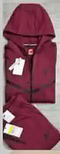 Men’s Tech Lightweight Fleece Sweatsuit, Hoodie Jogger Set, Street Luxe Tracksuit