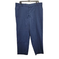 Big Mac Mens 44X30 PolyCotton Flat Front Permanent Press Hemmed Dress Pants