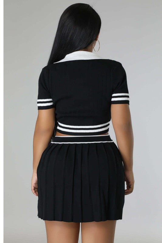In the Field Tennis Skirt Set
